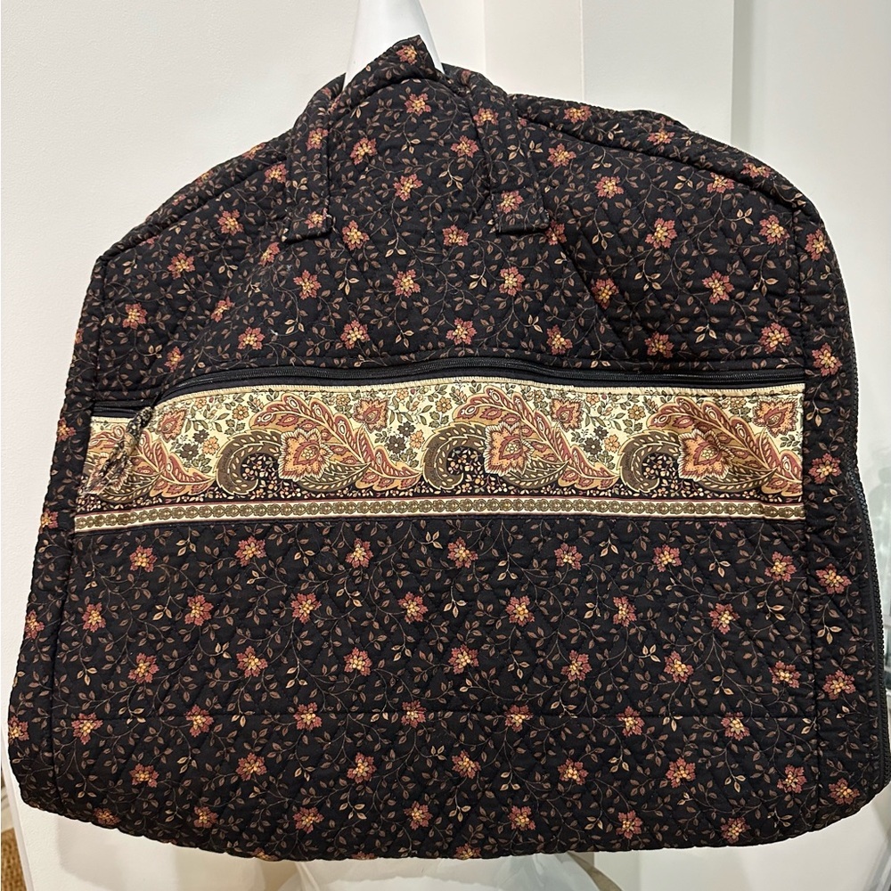 Vera Bradley Garment Quilted Travel Bag